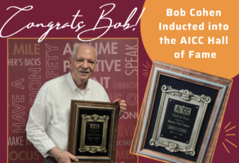 Bob Cohen Inducted into the AICC Hall of Fame