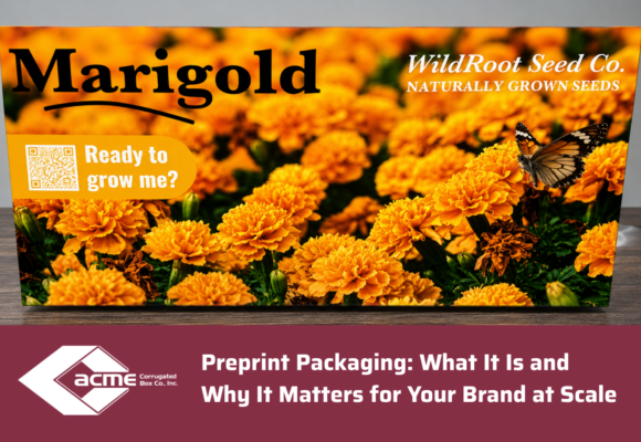 Preprint Packaging: What It Is and Why It Matters for Your Brand at Scale
